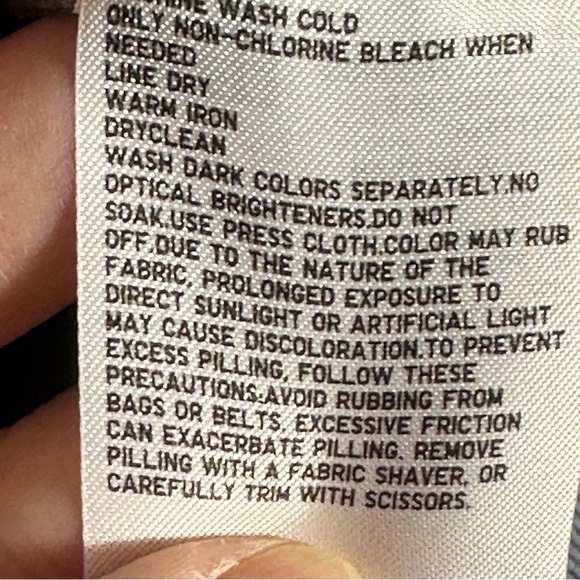 Uniqlo crop sweatshirt, blue/gray, size XS, spring, crew neck, tween - Picture 7 of 8